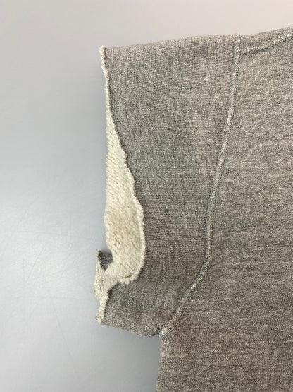 【中古品】【メンズ】 RUSSEL ATHLETIC ラッセルアスレチック サイズタグ前期 40-50S SWEATSHIRT 40-50年代 スウェット シャツ 半袖 メンズ トップス ヴィンテージ 146-251019-em-40-min サイズ：L カラー：グレー 万代Net店