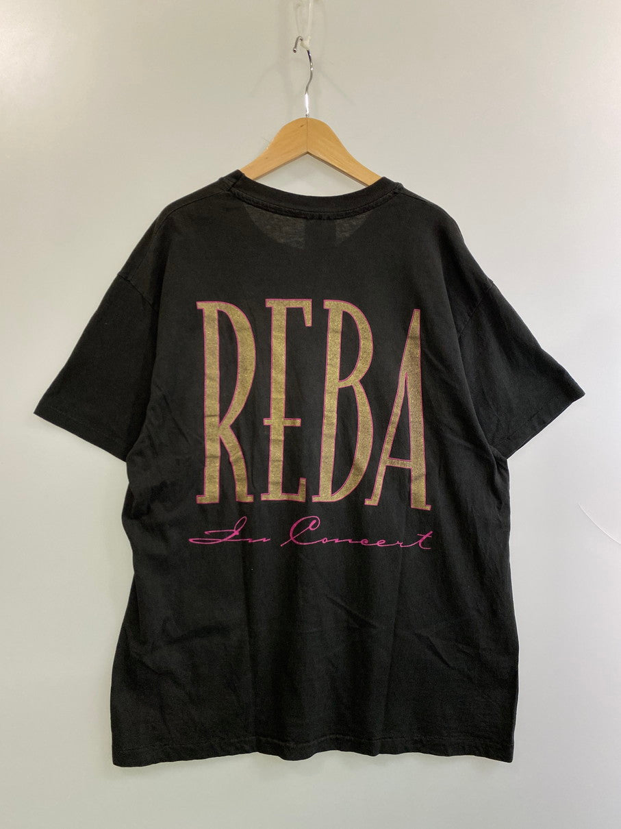 【中古品】【メンズ】 REBA 1994 OFFICAL TOUR TEE ヴィンテージ Tシャツ リーバ・マッキンタイア オフィシャル ツアー ミュージシャン 146-251019-em-52-min サイズ：XL カラー：ブラック 万代Net店