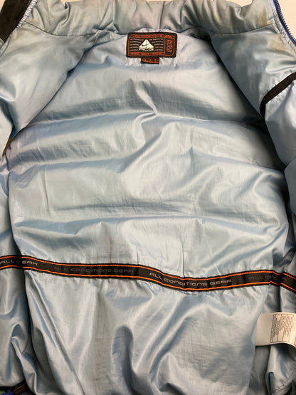 【中古品】【メンズ】 NIKE ACG ナイキ エーシージー 90'S LOGO DOWN VEST ダウンベスト 144-251018-ks-23-min サイズ：M カラー：ライトブルー 万代Net店