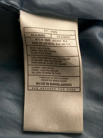 【中古品】【メンズ】 NIKE ACG ナイキ エーシージー 90'S LOGO DOWN VEST ダウンベスト 144-251018-ks-23-min サイズ：M カラー：ライトブルー 万代Net店