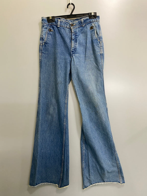 【現状渡し品】【メンズ】 FARAH ファーラー DENIM PANT デニムパンツ メンズ ボトムス ジーンズ ジーパン 157-260720-em-17-min サイズ：XL カラー：インディゴ 万代Net店