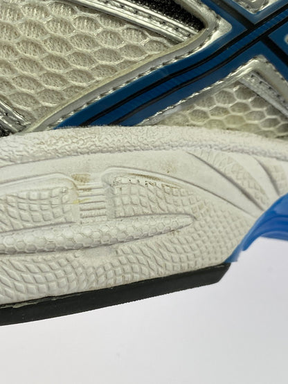 【中古品】【レディース】 asics アシックス GEL-NIMBUS 10.1 1203A543-101 ゲルニンバス 10.1 スニーカー 靴 166-251021-kk-42-min カラー：WHITE/DIRECTOIRE BLUE 万代Net店
