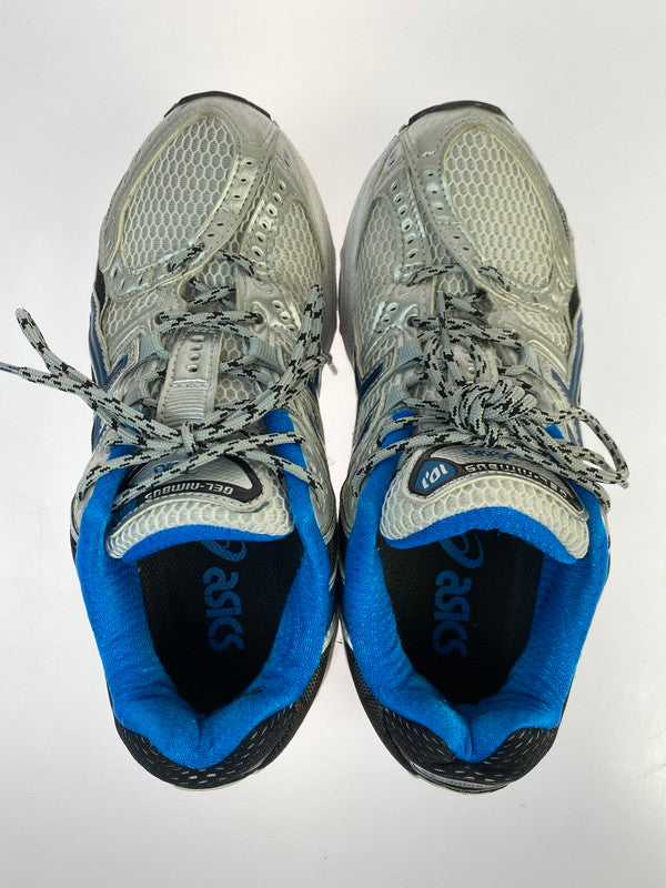 【中古品】【レディース】 asics アシックス GEL-NIMBUS 10.1 1203A543-101 ゲルニンバス 10.1 スニーカー 靴 166-251021-kk-42-min カラー：WHITE/DIRECTOIRE BLUE 万代Net店