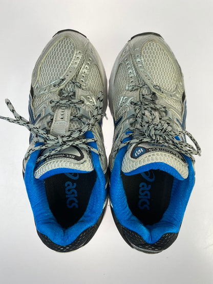 【中古品】【レディース】 asics アシックス GEL-NIMBUS 10.1 1203A543-101 ゲルニンバス 10.1 スニーカー 靴 166-251021-kk-42-min カラー：WHITE/DIRECTOIRE BLUE 万代Net店