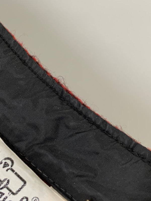 【中古品】【メンズ】 WOOLRICH ウールリッチ 70'S ノーカラーマッキーノジャケット ウール 防寒 メンズジャケット メンズアウター 146-260403-KS-09-min サイズ：M カラー：レッド系 万代Net店