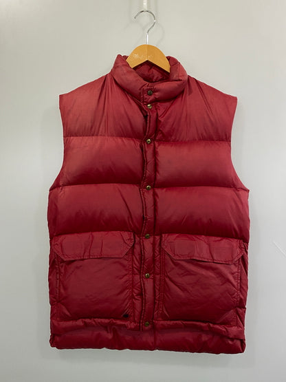 【中古品】【メンズ】 CAMP7 キャンプ セブン 70-80'S DOWN VEST 70年代 80年代 ダウン ベスト アウター ヴィンテージ 144-260922-hu-30-min サイズ：L カラー：レッド系 万代Net店