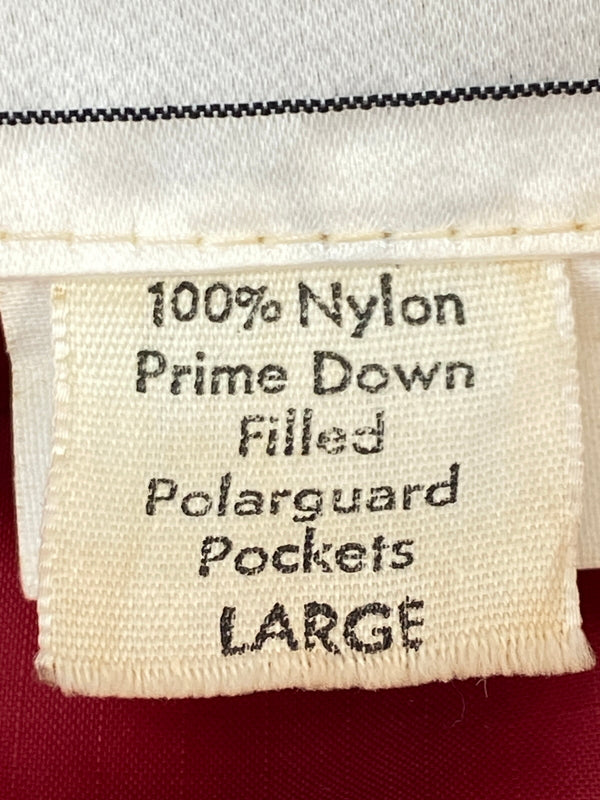 【中古品】【メンズ】 CAMP7 キャンプ セブン 70-80'S DOWN VEST 70年代 80年代 ダウン ベスト アウター ヴィンテージ 144-260922-hu-30-min サイズ：L カラー：レッド系 万代Net店