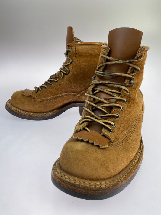 【中古品】【メンズ】 WHITES BOOTS ホワイツブーツ SMOKE JUMPER SUEDE スモーク ジャンパー メンズ 靴 シューズ 164-251024-em-14-min サイズ：8E カラー：ブラウン 万代Net店