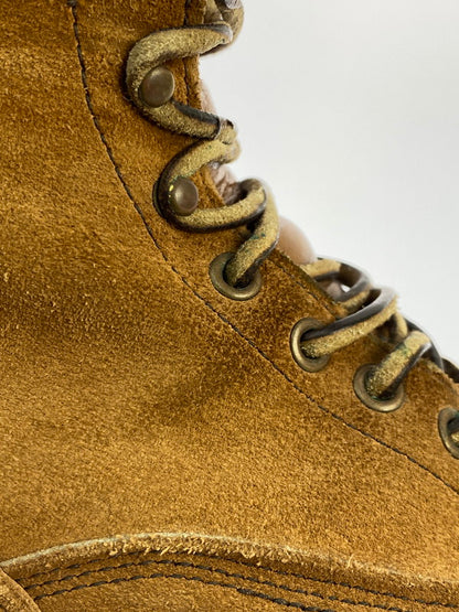 【中古品】【メンズ】 WHITES BOOTS ホワイツブーツ SMOKE JUMPER SUEDE スモーク ジャンパー メンズ 靴 シューズ 164-251024-em-14-min サイズ：8E カラー：ブラウン 万代Net店