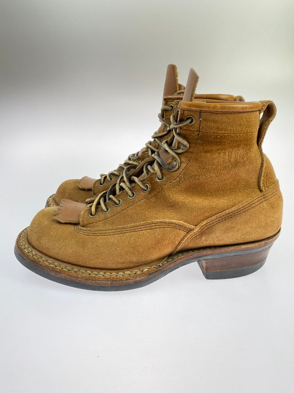 【中古品】【メンズ】 WHITES BOOTS ホワイツブーツ SMOKE JUMPER SUEDE スモーク ジャンパー メンズ 靴 シューズ 164-251024-em-14-min サイズ：8E カラー：ブラウン 万代Net店