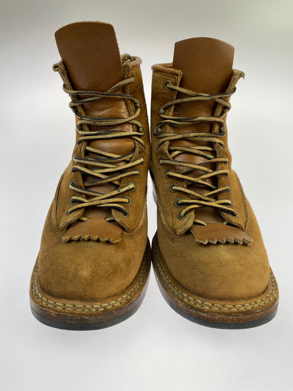 【中古品】【メンズ】 WHITES BOOTS ホワイツブーツ SMOKE JUMPER SUEDE スモーク ジャンパー メンズ 靴 シューズ 164-251024-em-14-min サイズ：8E カラー：ブラウン 万代Net店