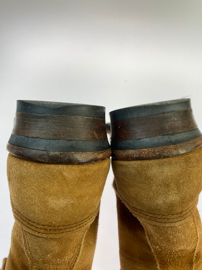 【中古品】【メンズ】 WHITES BOOTS ホワイツブーツ SMOKE JUMPER SUEDE スモーク ジャンパー メンズ 靴 シューズ 164-251024-em-14-min サイズ：8E カラー：ブラウン 万代Net店