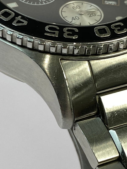 【現状渡し品】【メンズ】 HAMILTON ハミルトン H645120 カーキ キングスキューバ クロノグラフ 腕時計 197-251026-ks-38-min カラー：シルバー/ブラック 万代Net店