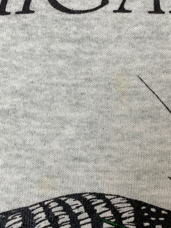 【現状渡し品】【メンズ】 FRUIT OF THE LOOM フルーツオブザルーム 90's MICHIGAN SWEATSHIRT 90年代 スウェットシャツ トレーナー トップス 146-260715-yn-15-min カラー：ライトグレー 万代Net店