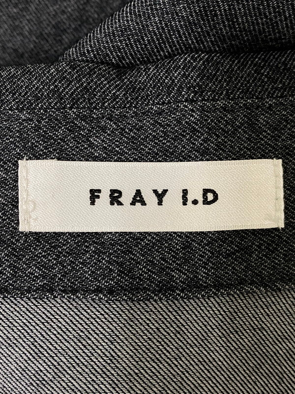 【中古品】【レディース】 FRAY ID フレイ アイディー TAILORED ONE-PIECE テーラード ワンピース FWFO242005 169-260918-hu-25-min カラー：グレー系 万代Net店