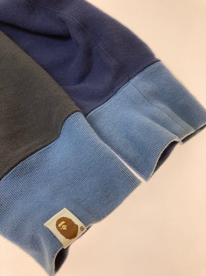 【中古品】【メンズ】 A BATHING APE ア ベイシング エイプ NAVY CAMO RELAXED FIT FULL ZIP HOODIE 001ZPI801008M フル ジップ フーディー カモ メンズ トップス パーカー 142-251024-em-34-min サイズ：L カラー：ネイビー/ブルー 万代Net店