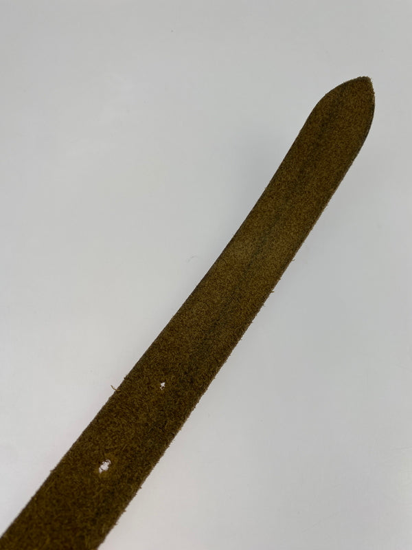 【中古品】【メンズ】 REACT リアクト U.K. SADDLE NARROW BELT サドル ナロー ベルト 205-260806-yn-29-min カラー：ブラック 万代Net店