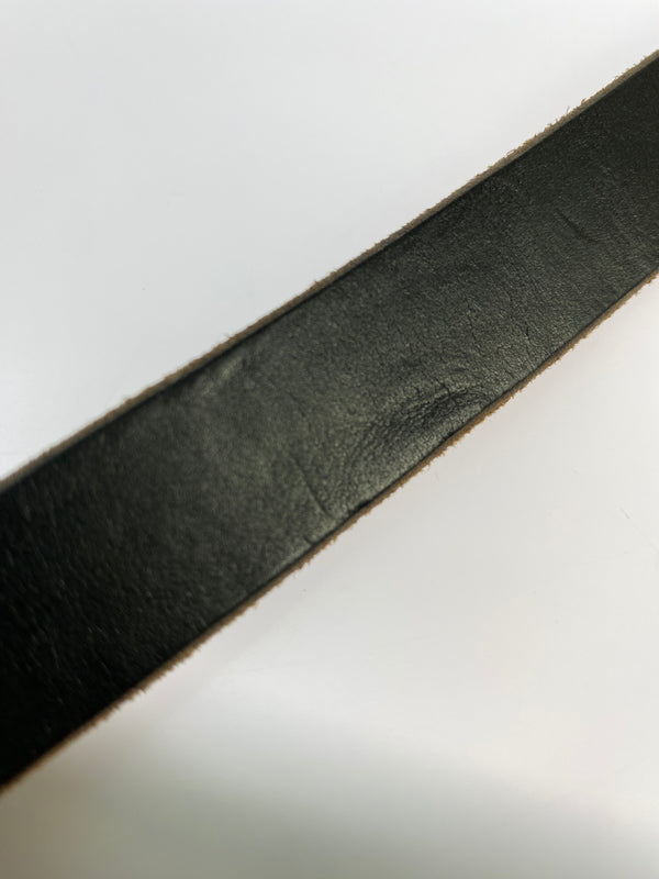【中古品】【メンズ】 REACT リアクト U.K. SADDLE NARROW BELT サドル ナロー ベルト 205-260806-yn-29-min カラー：ブラック 万代Net店