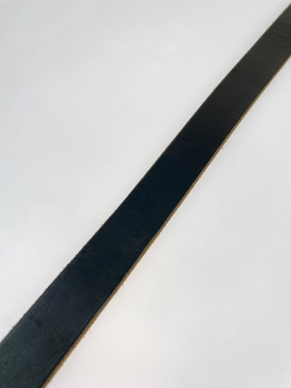 【中古品】【メンズ】 REACT リアクト U.K. SADDLE NARROW BELT サドル ナロー ベルト 205-260806-yn-29-min カラー：ブラック 万代Net店