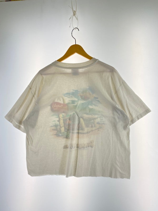 【中古品】【メンズ】 THE FLINTSTONES ザ・フリントストーンズ 90S ROCDONALDS SUMMER1994 PRINT TEE Tシャツ トップス 146-251222-zi-40-min サイズ：XL カラー：ホワイト 万代Net店