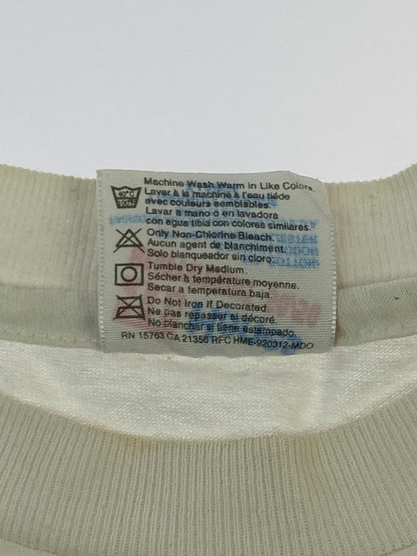 【中古品】【メンズ】 THE FLINTSTONES ザ・フリントストーンズ 90S ROCDONALDS SUMMER1994 PRINT TEE Tシャツ トップス 146-251222-zi-40-min サイズ：XL カラー：ホワイト 万代Net店