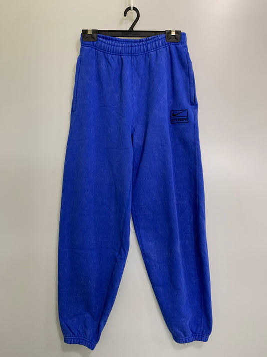 【中古品】【メンズ】 STUSSY ステューシー DR4025-480 ×NIKE ナイキ ACID WASH FLEECE PANT フリースパンツ ボトムス 153-251018-ks-19-min サイズ：XS カラー：ブルー 万代Net店