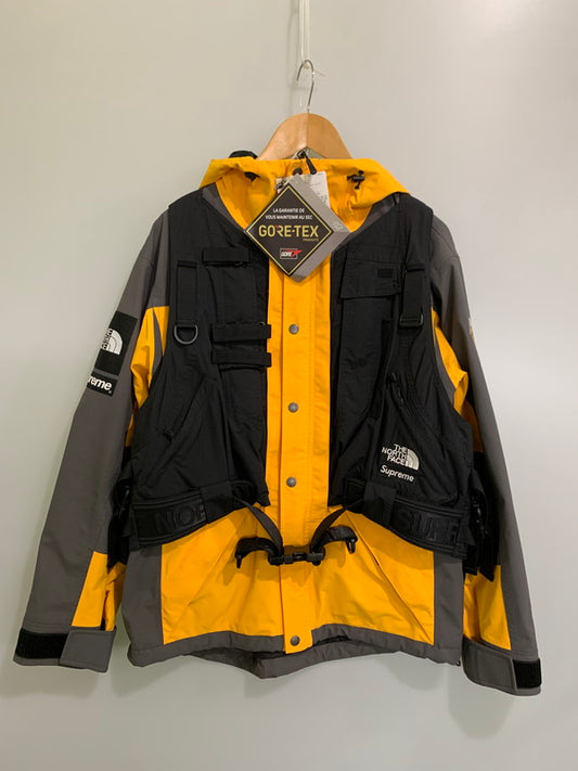 【中古品】【メンズ】 THE NORTH FACE ザノースフェイス × SUPREME シュプリーム NP61903I RTG JACKET VEST ジャケット ベスト 144-251026-zi-19-min サイズ：M カラー：イエロー/グレー/ブラック 万代Net店