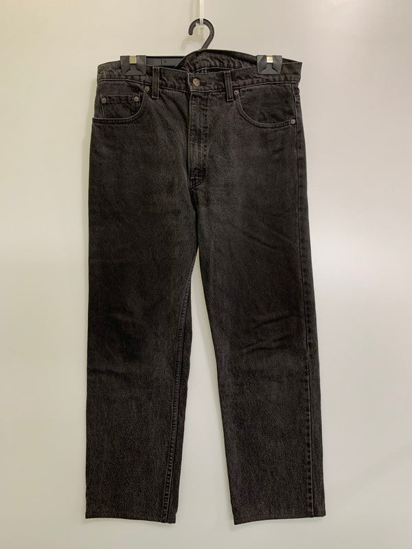【中古品】【メンズ】 BLACK DENIM PANTS 505-0260 ブラック デニム パンツ メンズ ボトムス ジーンズ ジーパン 157-251019-em-08-min サイズ：W36×L32 カラー：ブラック 万代Net店