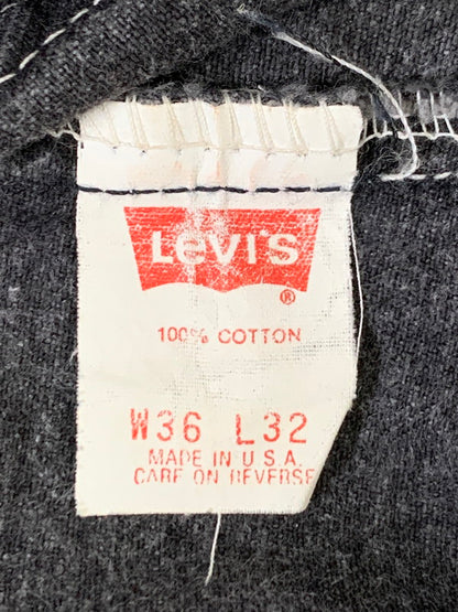 【中古品】【メンズ】 BLACK DENIM PANTS 505-0260 ブラック デニム パンツ メンズ ボトムス ジーンズ ジーパン 157-251019-em-08-min サイズ：W36×L32 カラー：ブラック 万代Net店