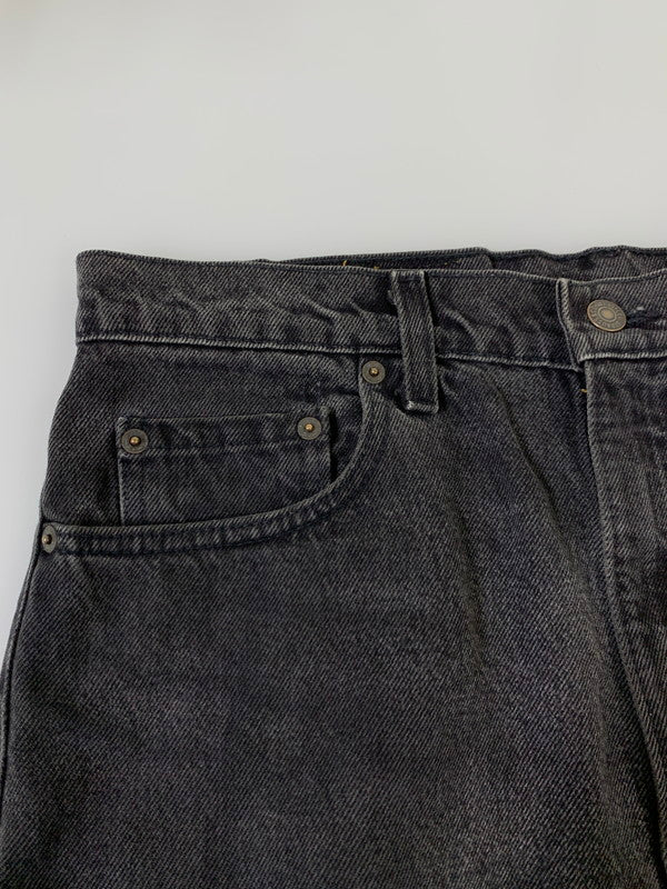 【中古品】【メンズ】 BLACK DENIM PANTS 505-0260 ブラック デニム パンツ メンズ ボトムス ジーンズ ジーパン 157-251019-em-08-min サイズ：W36×L32 カラー：ブラック 万代Net店