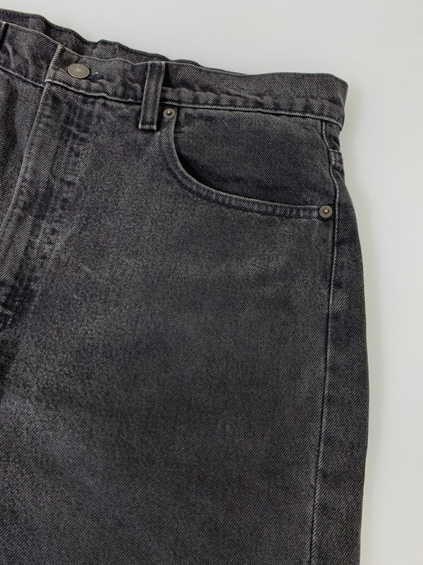 【中古品】【メンズ】 BLACK DENIM PANTS 505-0260 ブラック デニム パンツ メンズ ボトムス ジーンズ ジーパン 157-251019-em-08-min サイズ：W36×L32 カラー：ブラック 万代Net店