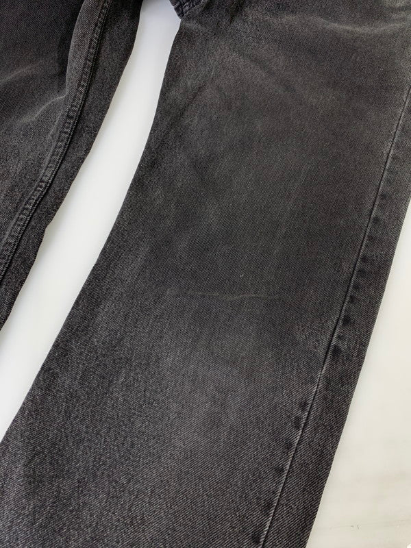 【中古品】【メンズ】 BLACK DENIM PANTS 505-0260 ブラック デニム パンツ メンズ ボトムス ジーンズ ジーパン 157-251019-em-08-min サイズ：W36×L32 カラー：ブラック 万代Net店