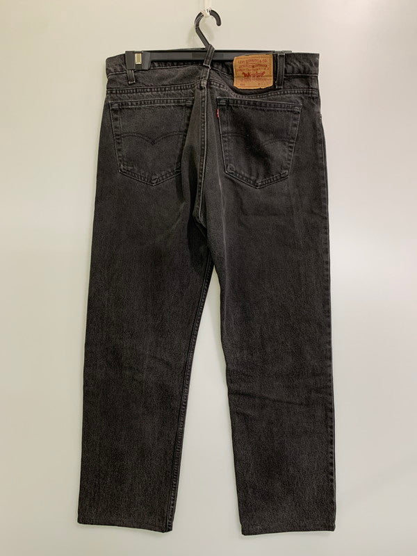 【中古品】【メンズ】 BLACK DENIM PANTS 505-0260 ブラック デニム パンツ メンズ ボトムス ジーンズ ジーパン 157-251019-em-08-min サイズ：W36×L32 カラー：ブラック 万代Net店