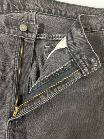 【中古品】【メンズ】 BLACK DENIM PANTS 505-0260 ブラック デニム パンツ メンズ ボトムス ジーンズ ジーパン 157-251019-em-08-min サイズ：W36×L32 カラー：ブラック 万代Net店