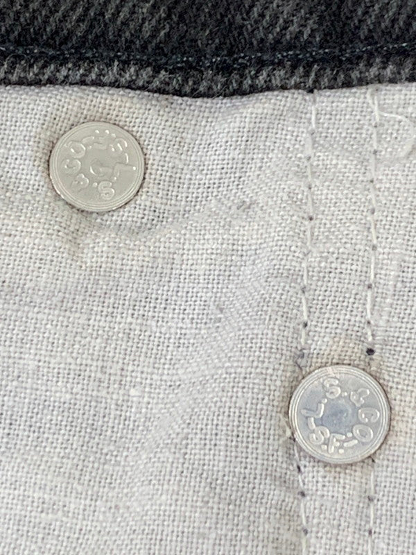 【中古品】【メンズ】 BLACK DENIM PANTS 505-0260 ブラック デニム パンツ メンズ ボトムス ジーンズ ジーパン 157-251019-em-08-min サイズ：W36×L32 カラー：ブラック 万代Net店