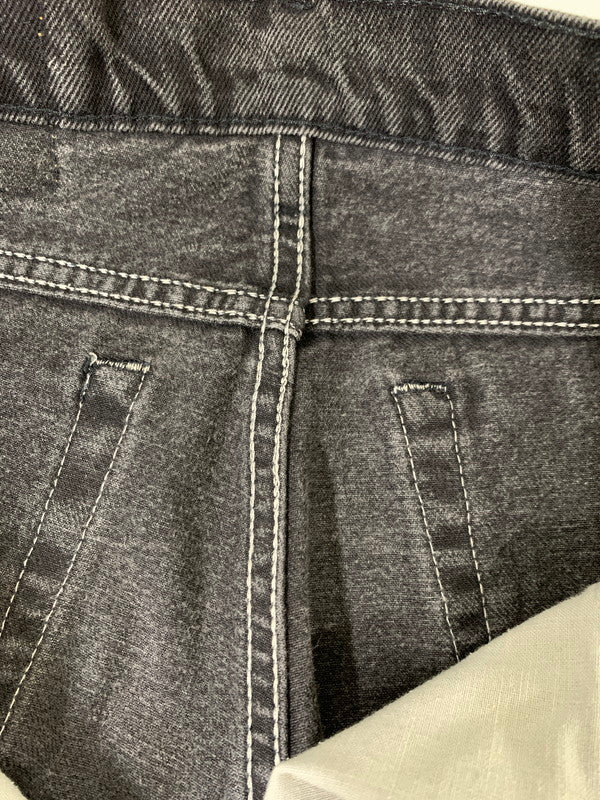 【中古品】【メンズ】 BLACK DENIM PANTS 505-0260 ブラック デニム パンツ メンズ ボトムス ジーンズ ジーパン 157-251019-em-08-min サイズ：W36×L32 カラー：ブラック 万代Net店