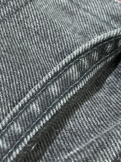 【中古品】【メンズ】 BLACK DENIM PANTS 505-0260 ブラック デニム パンツ メンズ ボトムス ジーンズ ジーパン 157-251019-em-08-min サイズ：W36×L32 カラー：ブラック 万代Net店