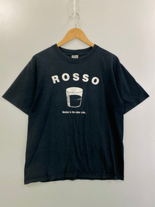 【中古品】【メンズ】 ROSSO TOUR TEE ロッソ ツアー Tシャツ ライブ グッズ 半袖 ロックバンド 146-251029-em-57-min サイズ：M カラー：ブラック 万代Net店