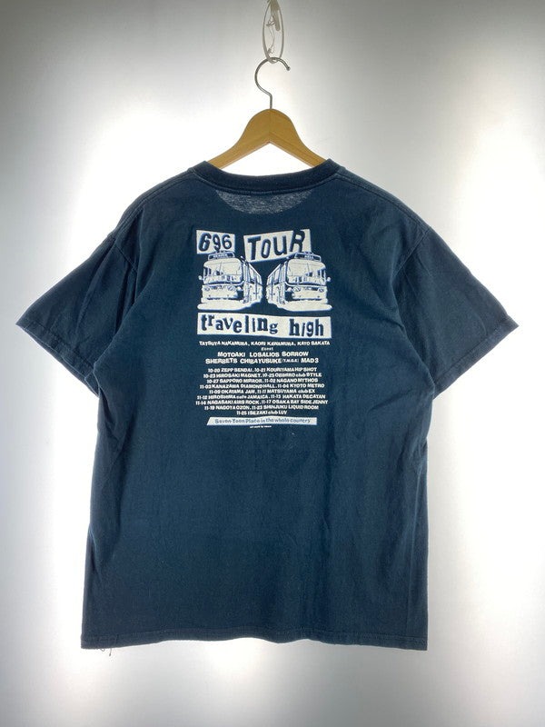 【中古品】【メンズ】 696 TRAVELING HIGH TEE Tシャツ トップス 146-251222-zi-32-min サイズ：L カラー：ブラック 万代Net店