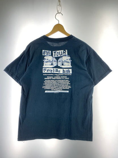 【中古品】【メンズ】 696 TRAVELING HIGH TEE Tシャツ トップス 146-251222-zi-32-min サイズ：L カラー：ブラック 万代Net店