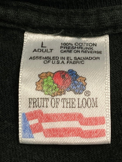 【中古品】【メンズ】 ALBERT EINSTEIN アルベルト・アインシュタイン 90S GALAXY GLOW IN THE DARK TEE Tシャツ トップス 146-251018-ks-24-min サイズ：L カラー：ブラック 万代Net店