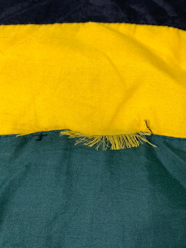 【現状渡し品】【メンズ】 LOGO 7 ロゴセブン 90S PACKERS DOWN FULLZIP NYLON JACKET 90年代 パッカーズ ダウン フルジップ ナイロン ジャケット メンズ アウター 146-260731-em-66-min サイズ：XXL カラー：グリーン/イエロー/ブラック 万代Net店