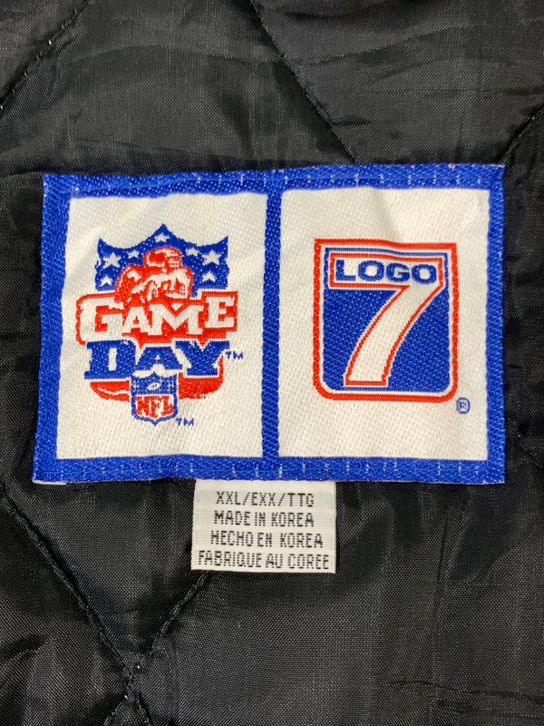 【現状渡し品】【メンズ】 LOGO 7 ロゴセブン 90S PACKERS DOWN FULLZIP NYLON JACKET 90年代 パッカーズ ダウン フルジップ ナイロン ジャケット メンズ アウター 146-260731-em-66-min サイズ：XXL カラー：グリーン/イエロー/ブラック 万代Net店