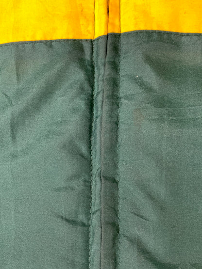【現状渡し品】【メンズ】 LOGO 7 ロゴセブン 90S PACKERS DOWN FULLZIP NYLON JACKET 90年代 パッカーズ ダウン フルジップ ナイロン ジャケット メンズ アウター 146-260731-em-66-min サイズ：XXL カラー：グリーン/イエロー/ブラック 万代Net店