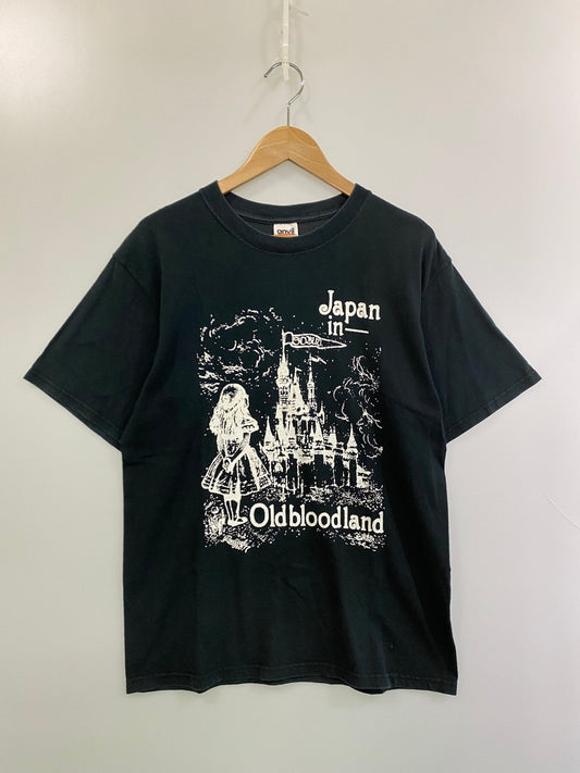 【中古品】【メンズ】 SOBUT ソバット OLDBLOODLAND TEE プリント Tシャツ 半袖 メンズ トップス 146-251029-em-55-min サイズ：M カラー：ブラック 万代Net店