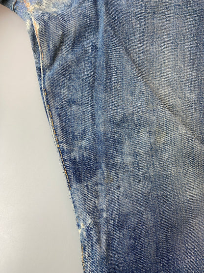 【現状渡し品】【メンズ】 Levi's リーバイス 60's 501 DENIM PANTS 60年代 デニムパンツ A-TYPE BIGE ボトムス 157-251022-yn-18-min サイズ：W33 L31 カラー：インディゴ 万代Net店