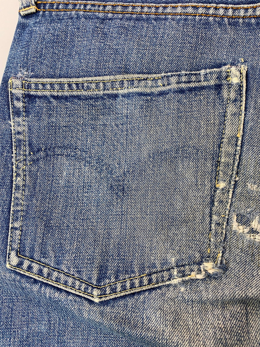 【現状渡し品】【メンズ】 Levi's リーバイス 60's 501 DENIM PANTS 60年代 デニムパンツ A-TYPE BIGE ボトムス 157-251022-yn-18-min サイズ：W33 L31 カラー：インディゴ 万代Net店