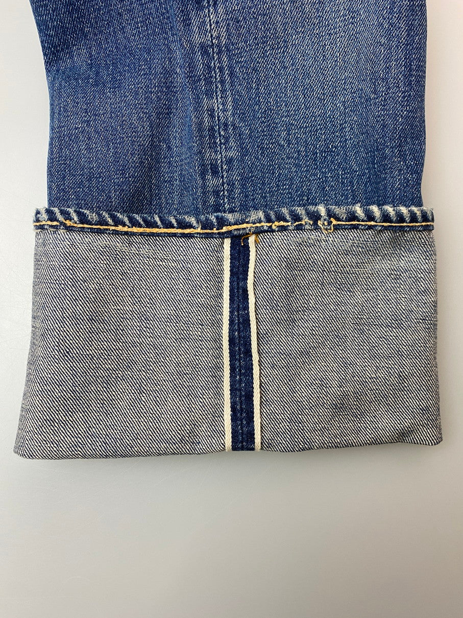 【現状渡し品】【メンズ】 Levi's リーバイス 60's 501 DENIM PANTS 60年代 デニムパンツ A-TYPE BIGE ボトムス 157-251022-yn-18-min サイズ：W33 L31 カラー：インディゴ 万代Net店
