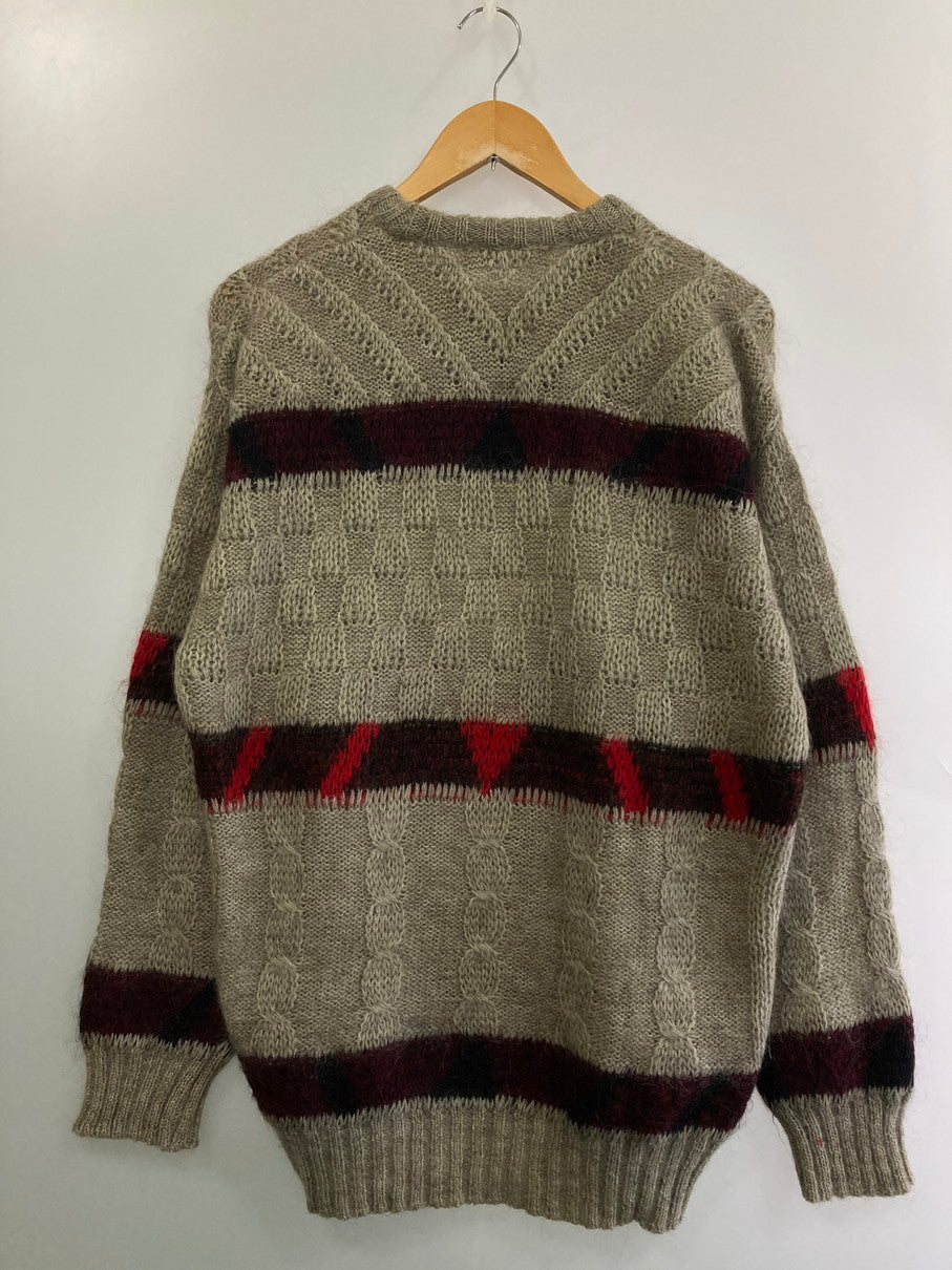 【中古品】【メンズ】 JAYKAY ジェイケイ MOHAIR KNIT モヘア ニット セーター メンズ トップス 146-251024-em-23-min サイズ：40 カラー：ライトブラウン系 万代Net店