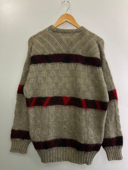 【中古品】【メンズ】 JAYKAY ジェイケイ MOHAIR KNIT モヘア ニット セーター メンズ トップス 146-251024-em-23-min サイズ：40 カラー：ライトブラウン系 万代Net店